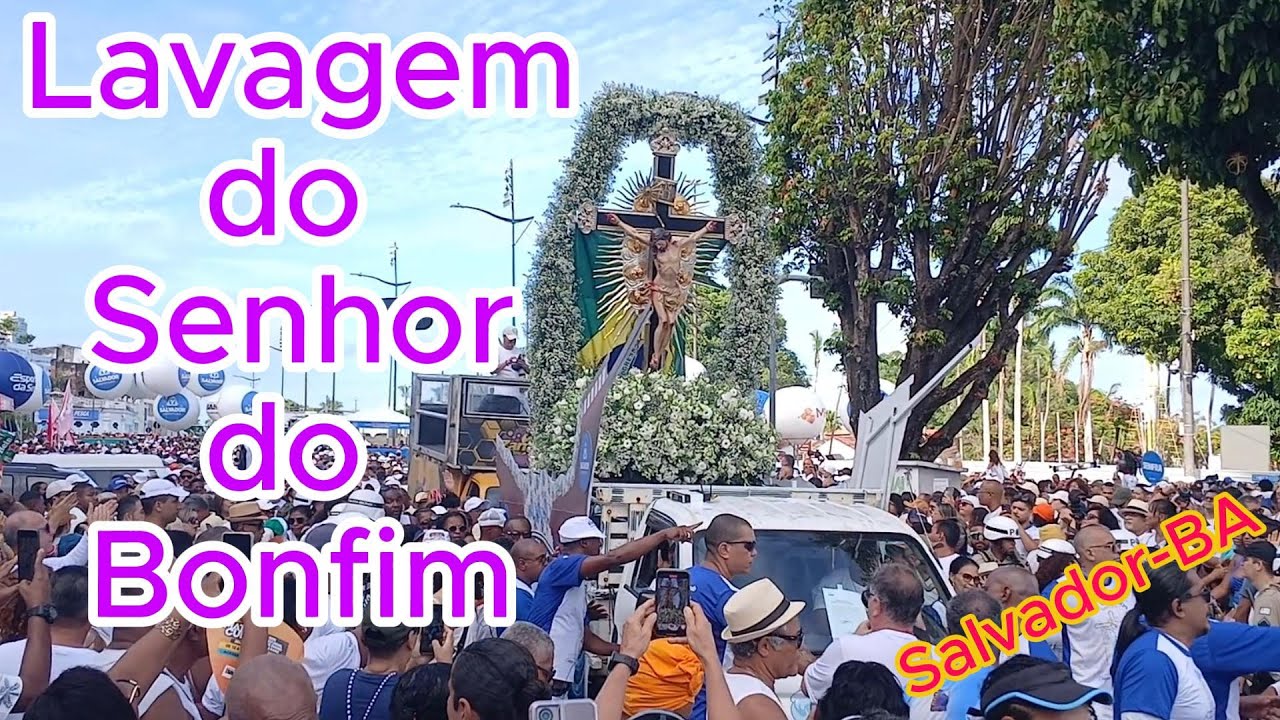 Mais uma Lavagem do SR. do Bonfim... Salvador -BA.
