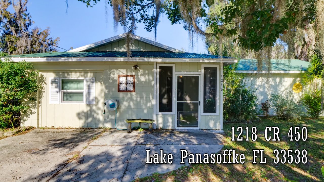 1218 Cr 450 Lake Panasoffkee FL  CALL SHERRI O'NEAL 352-551-3302
