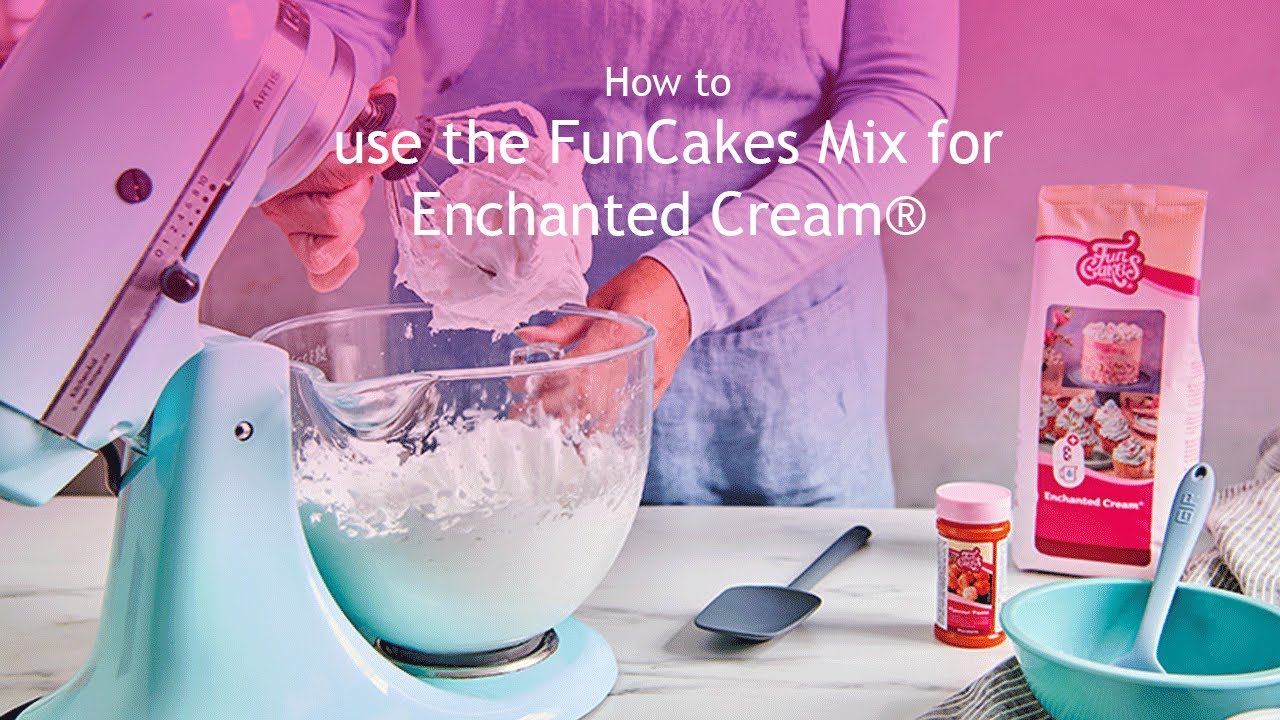 How to use the FunCakes Mix for Enchanted Cream&reg;