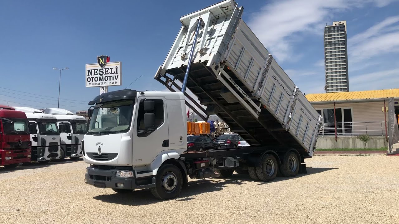 2012 MODEL RENAULT MIDLUM 220 DAMPERLİ KAMYON