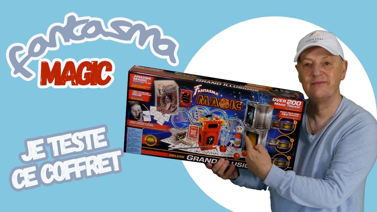 JE TESTE UN COFFRET DE MAGIE pour les enfants #12 qu'est ce qu'il contient ?👨‍👩‍👧‍👦🪄#magic #jeux