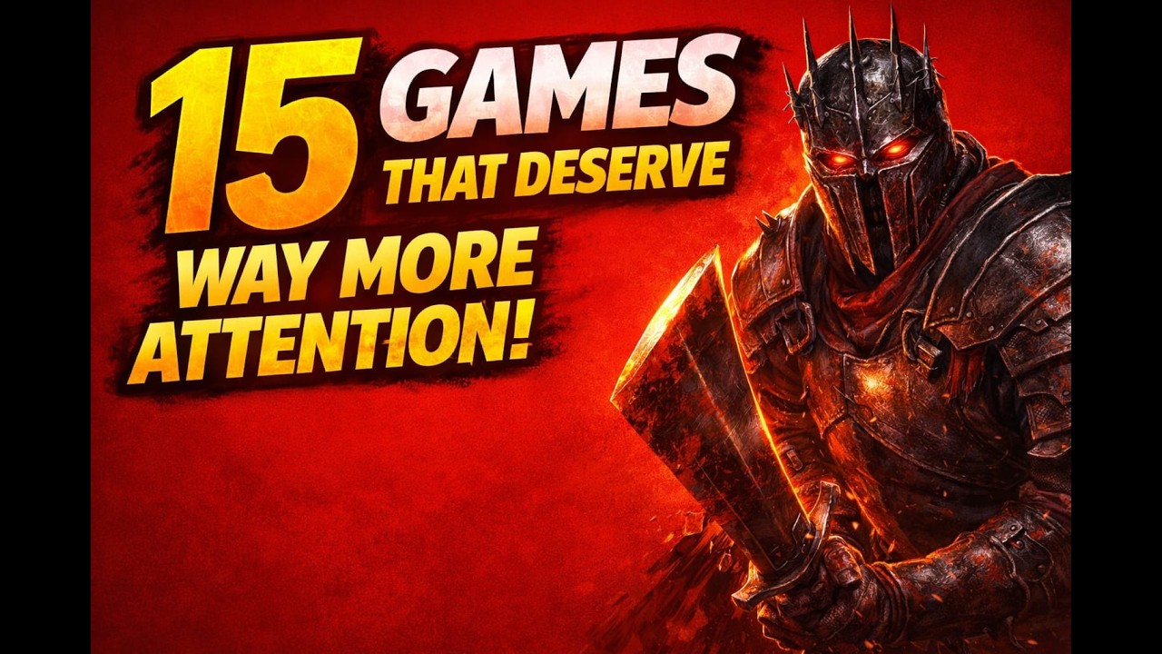 15 Games that Deserve Way More Attention