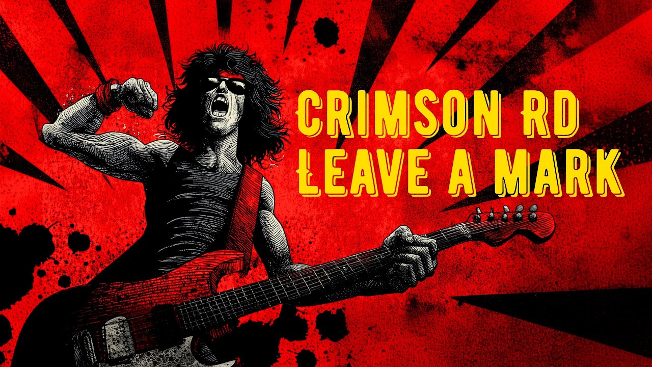 Crimson Road - Leave a Mark | Powerful Emotional Rock Anthem | 80's Rock