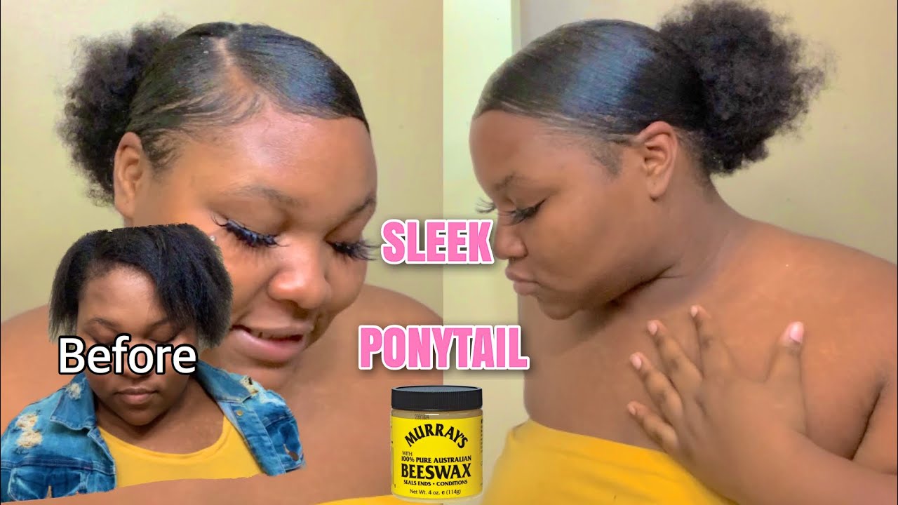 HOW TO SLICK BACK YOUR HAIR USING ONLY MURRAY'S BEESWAX