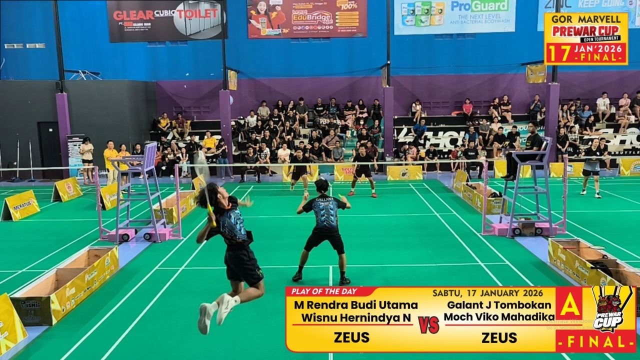 PREWAR CUP 2026 CLASS A FINAL | RENDRA + WISNU (ZEUS) VS GALANT + VIKO (ZEUS). GAME PANAS !!!