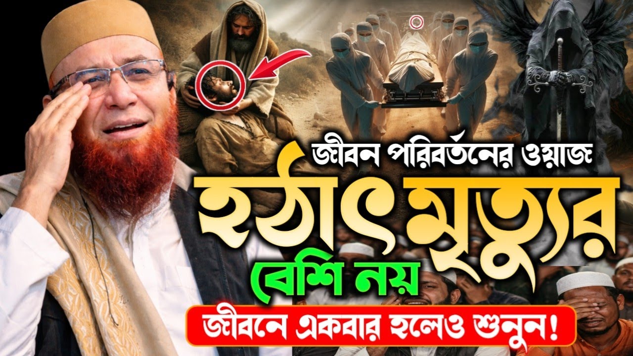 হঠাৎ মৃত্যুর ভয়ংকর ঘটনা‼️ওয়াজ মুফতি নজরুল ইসলাম কাসেমী!Mufti Nazrul Islam Kasemi New Waz 2026