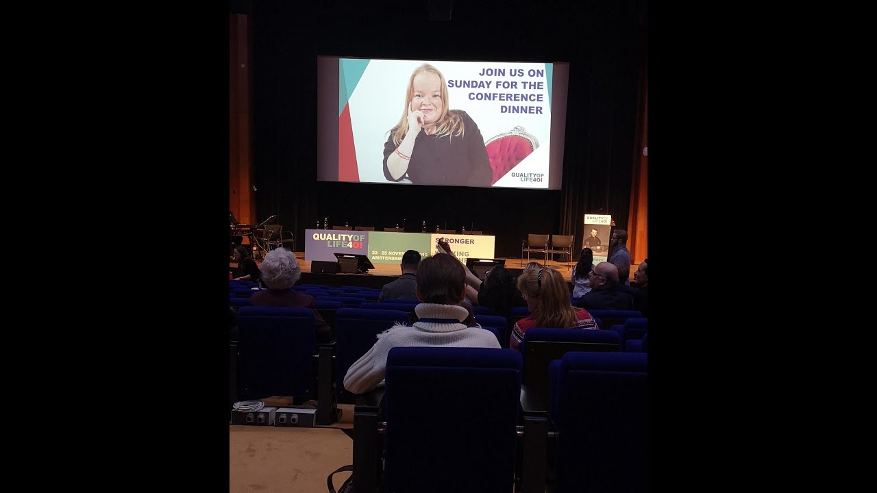Vlog: Attending the Qualityoflife4OI conference Day 1