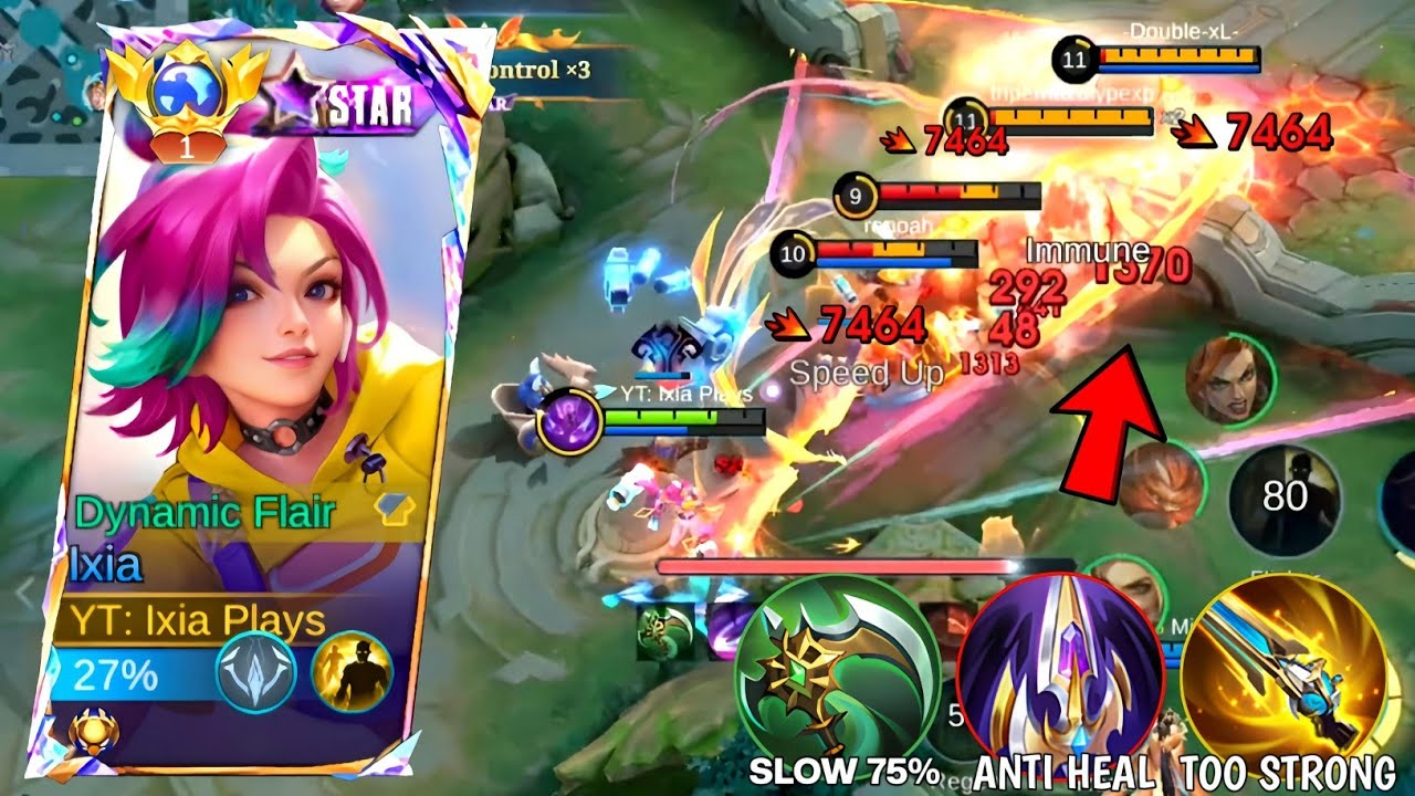 35 KILLS!!😱 IXIA BEST BROKEN BUILD AND EMBLEM FOR 2026 (must try) | IXIA BEST BUILD 2026 - MLBB