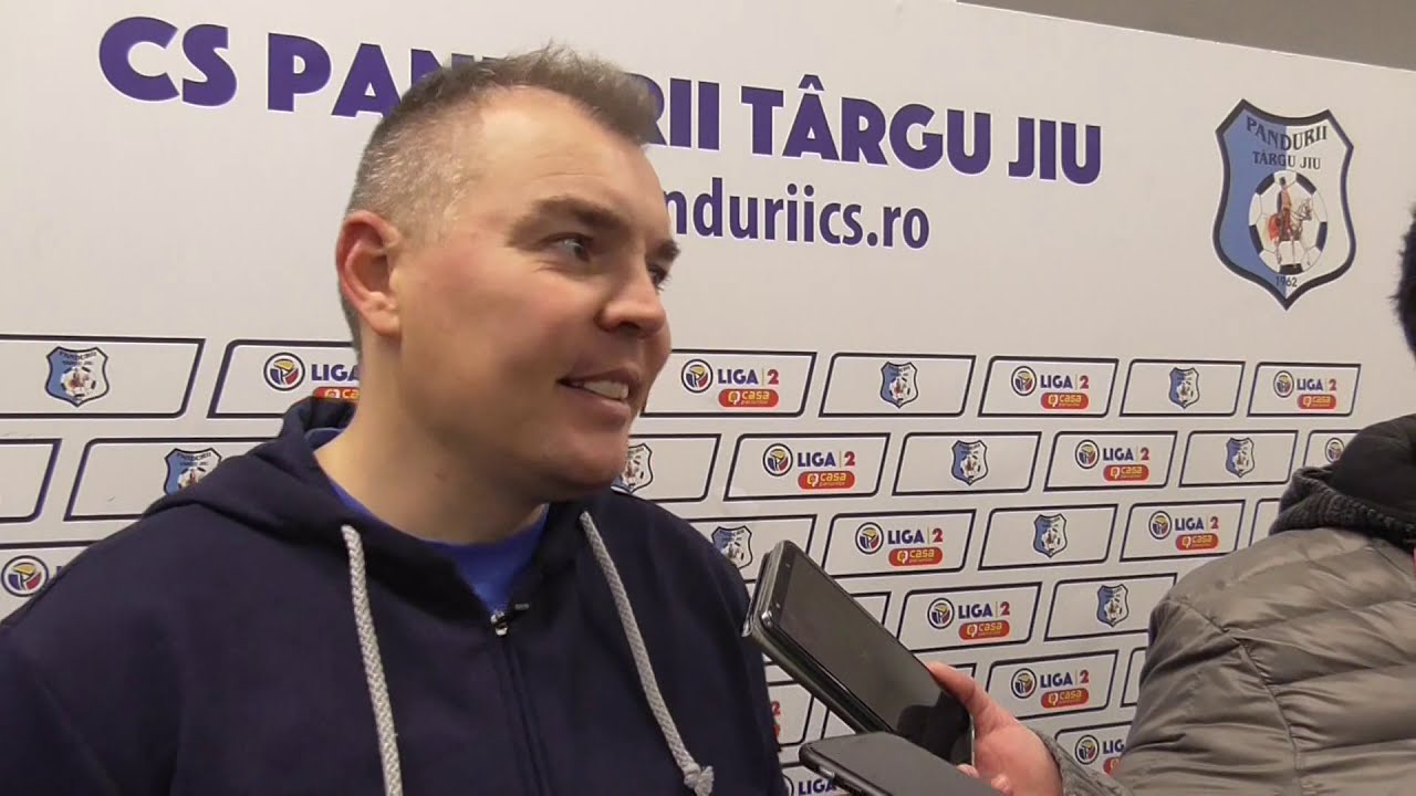 PANDURII TV / CPNFERINŢA DE PRESĂ A ANTRENORULUI CĂLIN COJOCARU, MECI PANDURII - CONCORDIA