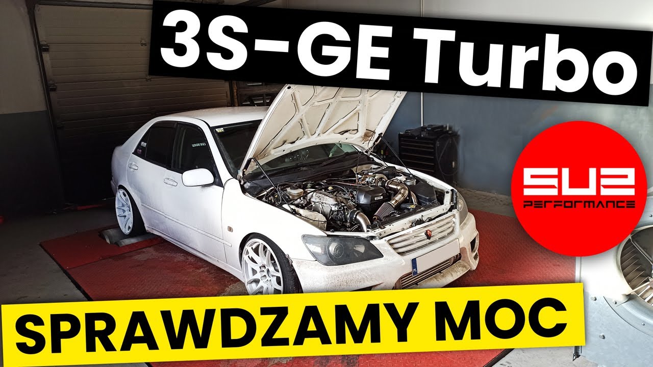 Toyota Altezza  3S-GE + Turbo. Hamownia oraz przegląd po dwóch latach od budowy. @Supra Workshop