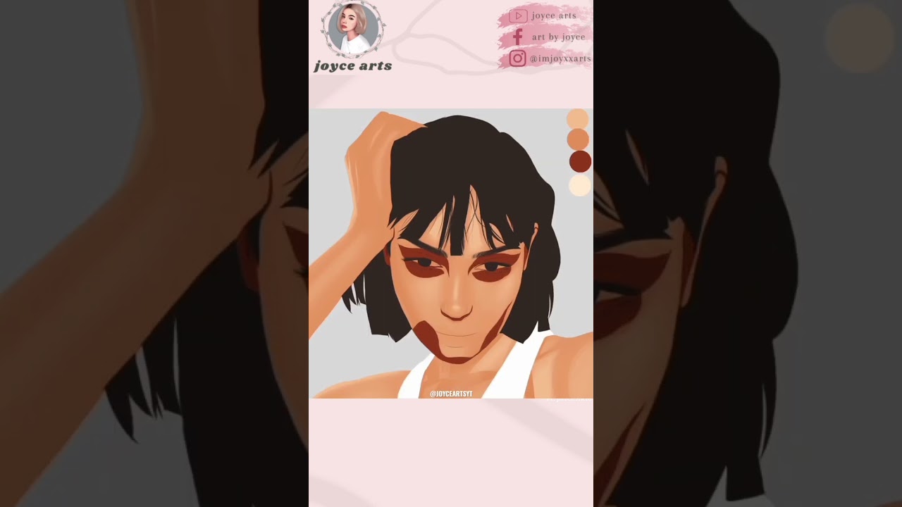 VEXEL ART TIMELAPSE #joycearts #vexelart #ibispaintx #vexel #vectorart