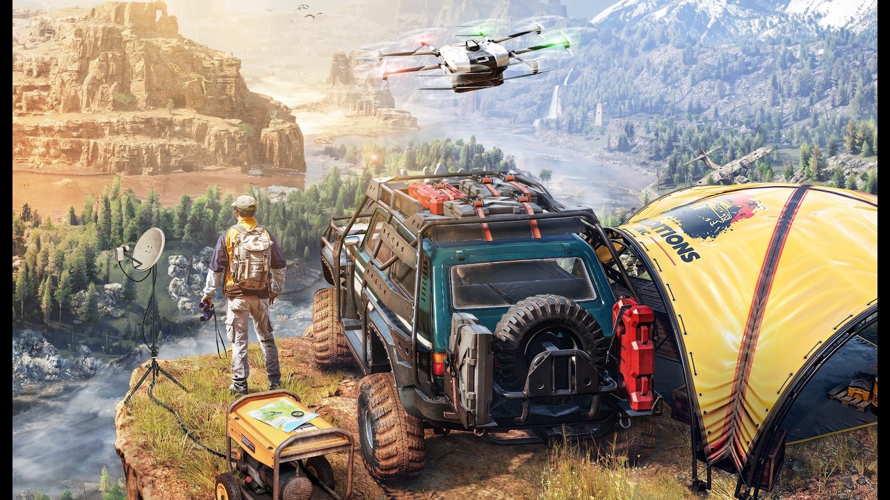 Expeditions: A MudRunner Game PS5 – Quase Atolado! Missão Tranquila | Série Gameplay #03