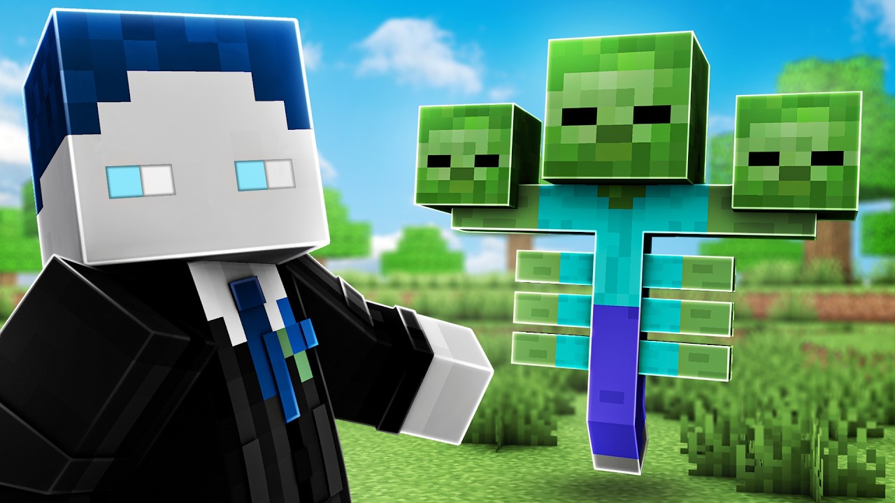 ALLE MINECRAFT MONSTER VERWANDELN SICH...
