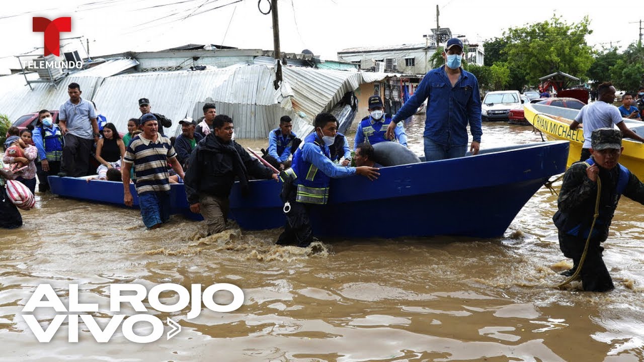 Continúan los rescates tras el paso de Eta en Honduras | Al Rojo Vivo | Telemundo