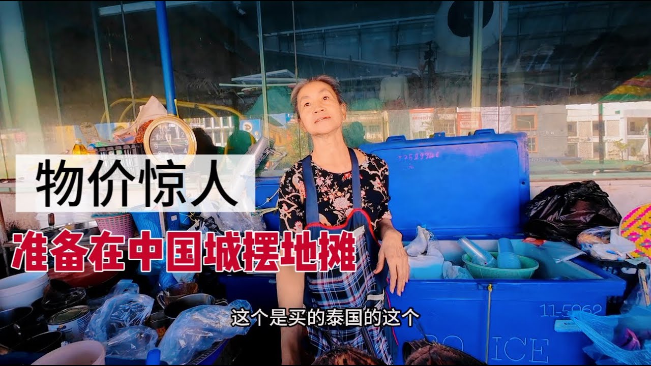 想在老挝三江中国城摆地摊，当地置办物价惊人，这价格在中国贵吗