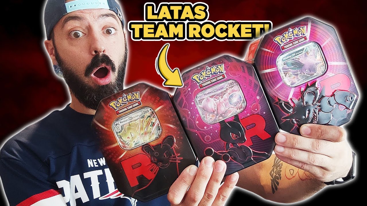 LLEGAN LAS LATAS DEL TEAM ROCKET DE MEWTWO, NIDOKING Y PERSIAN! - CARTAS POKEMON TCG 2025
