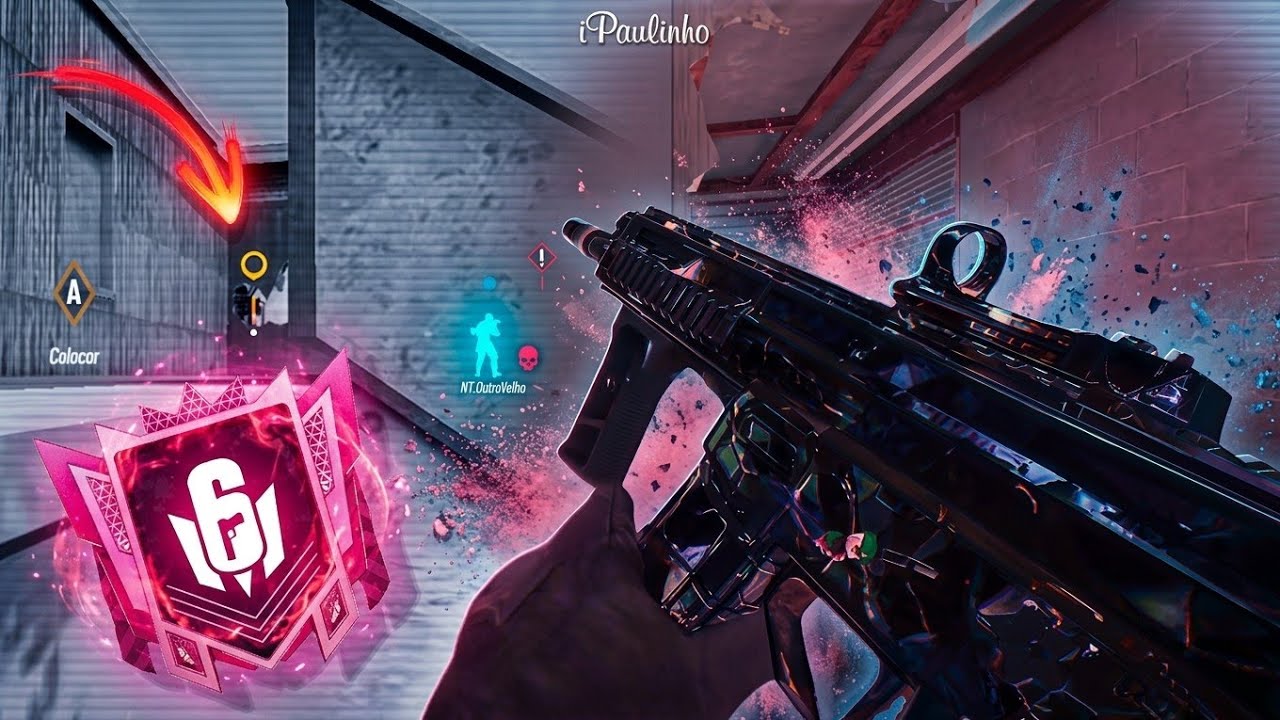 SEM MEU SPAWN BUGADO NÃO CONSIGO! 😭 - RAINBOW SIX MOBILE