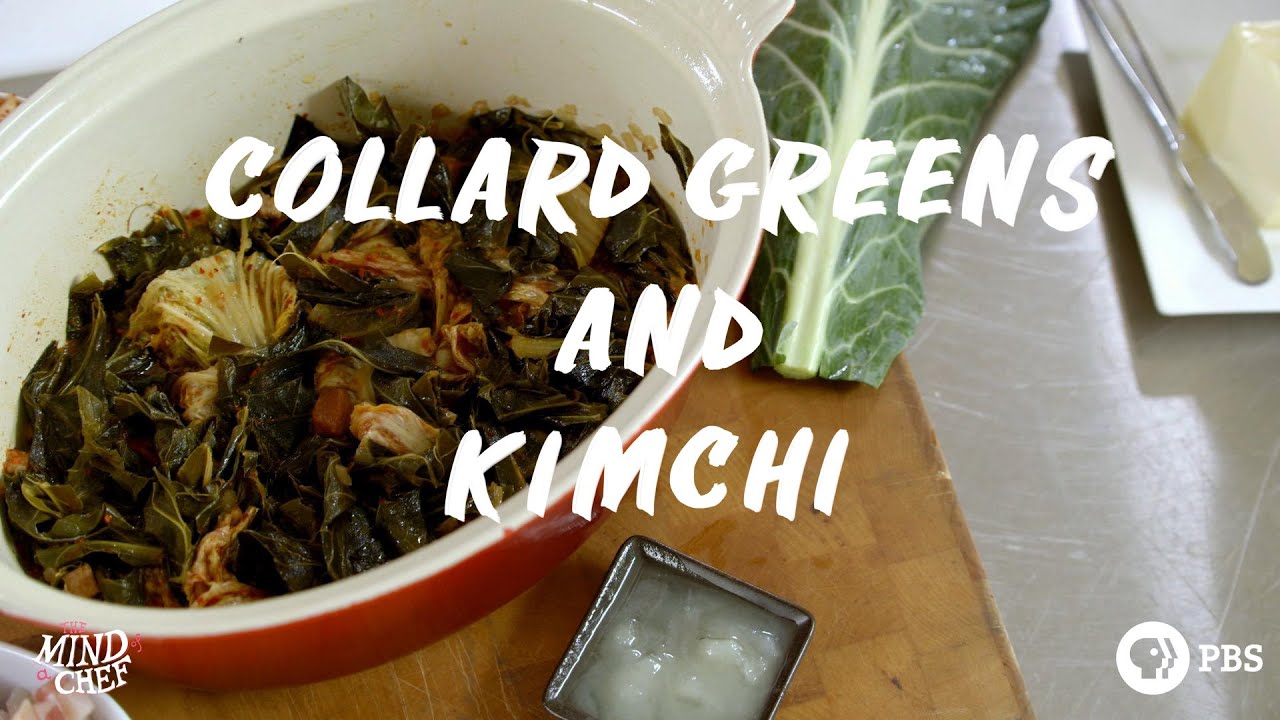 Chef Edward Lee Makes Collards And Kimchi