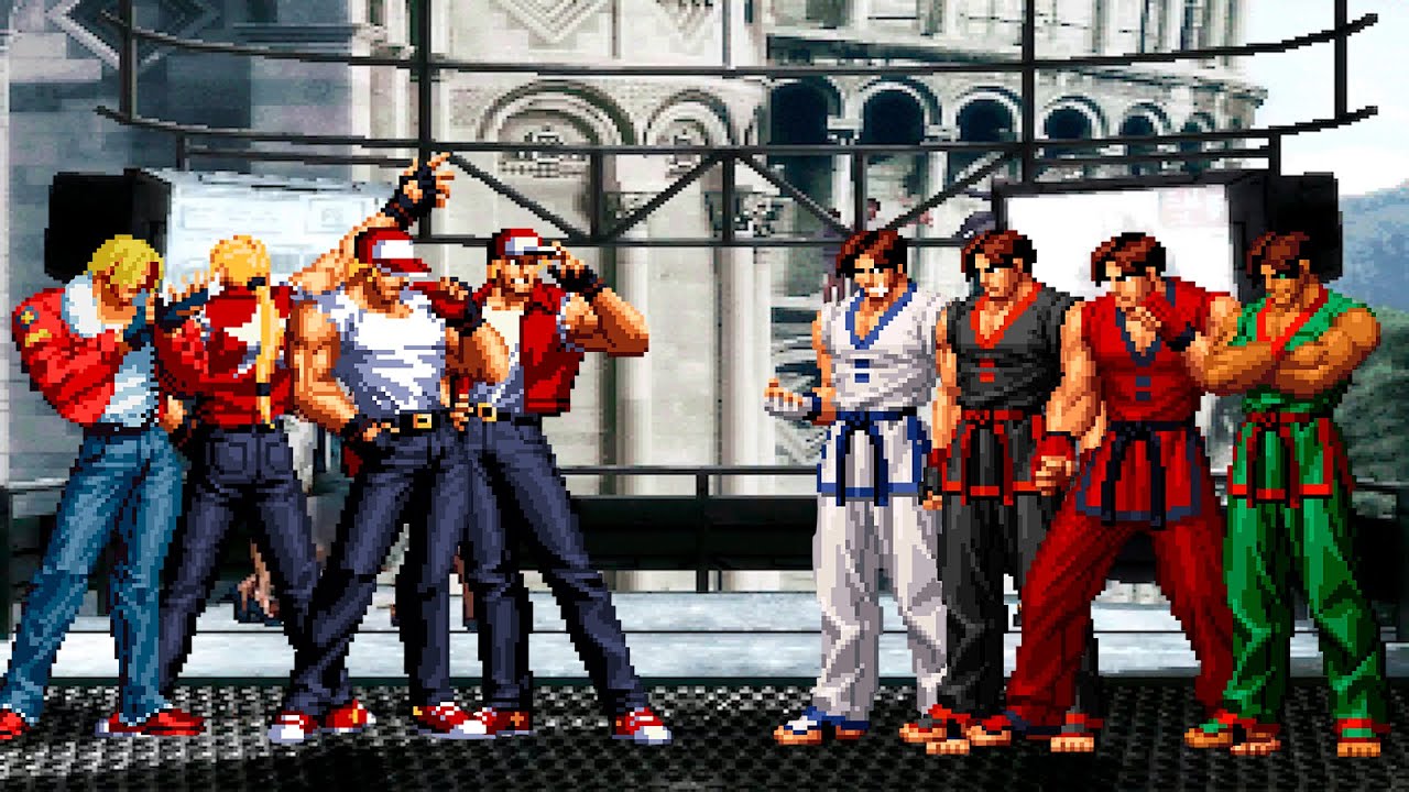 [KOF Mugen] Terry Bogard Team vs Kim Kaphwan Team