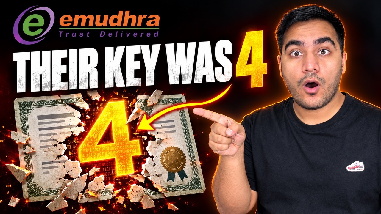 Eight eMudhra CA Keys Were Recoverable From Public Certificates