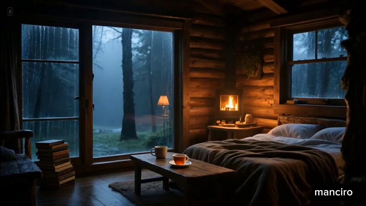 🔴 LIVE Night Rain Sounds for Sleep 🌧️ Deep Sleep, Relaxation & Insomnia Relief