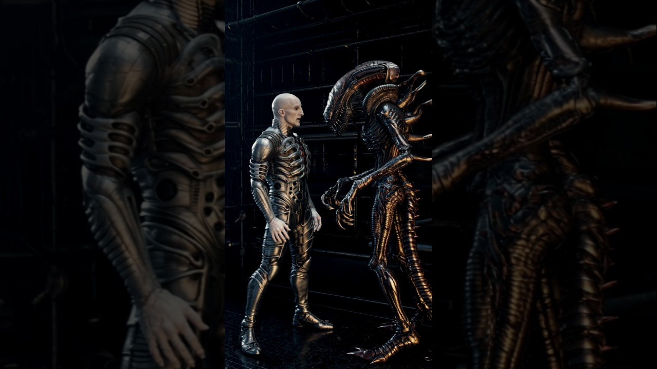 Who wins this one? #Prometheus #Engineers #Alien #Aliens #Xenomorph #SciFi #Horror #NostromoCore
