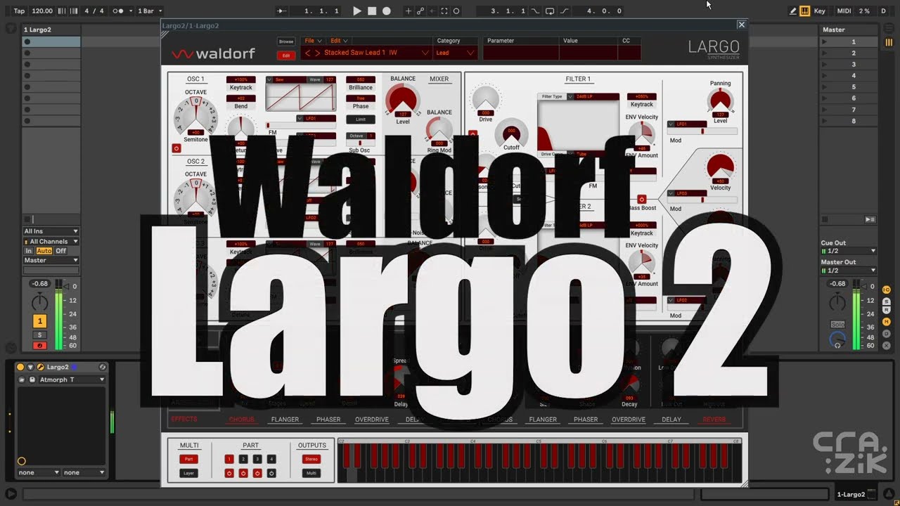Waldorf Largo 2 (VA) - Demo by Crazik