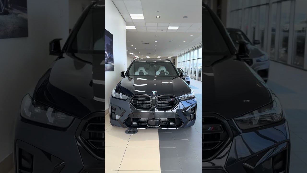 2026 BMW X5M Competition Carbon Black Metallic Silverstone Full Leather