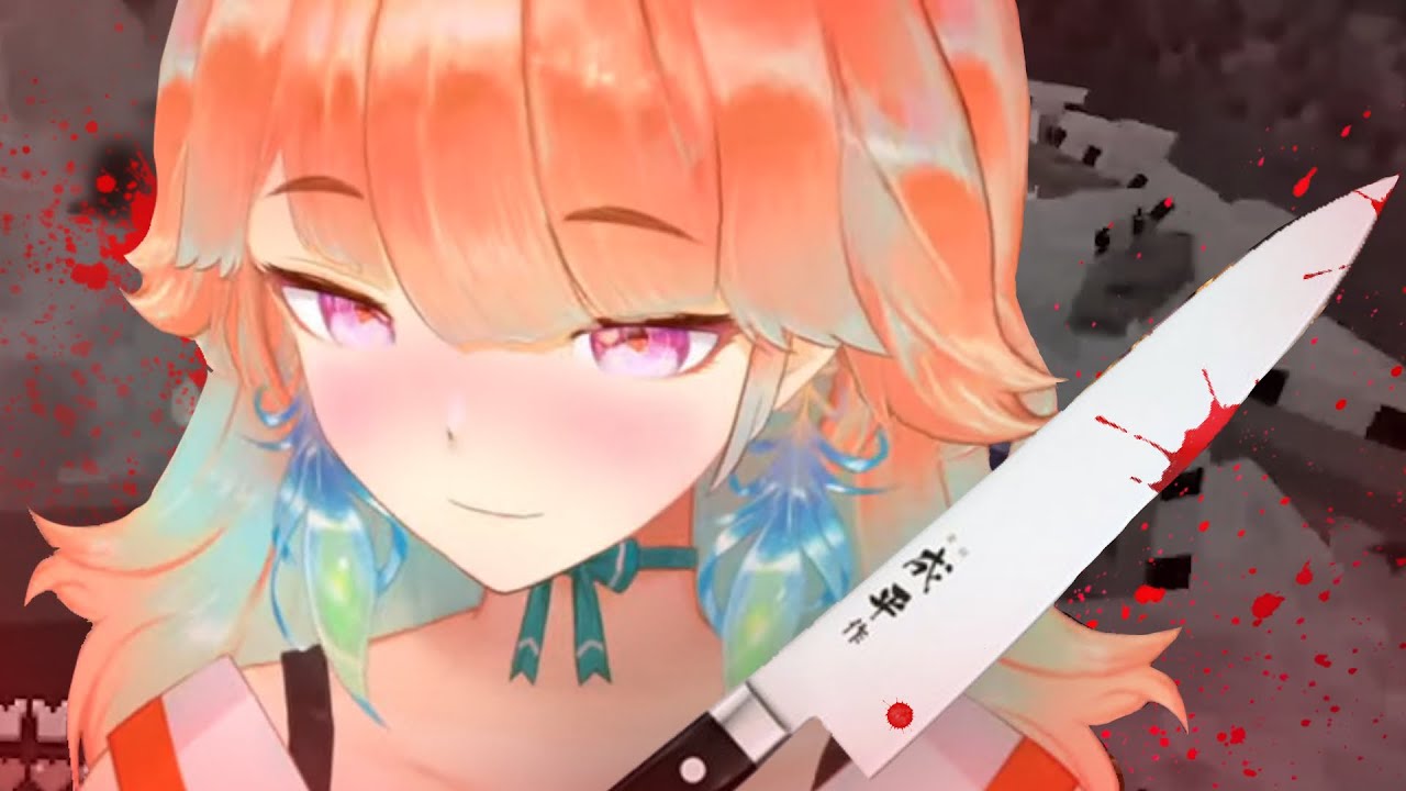 Kiara cuts her chickens