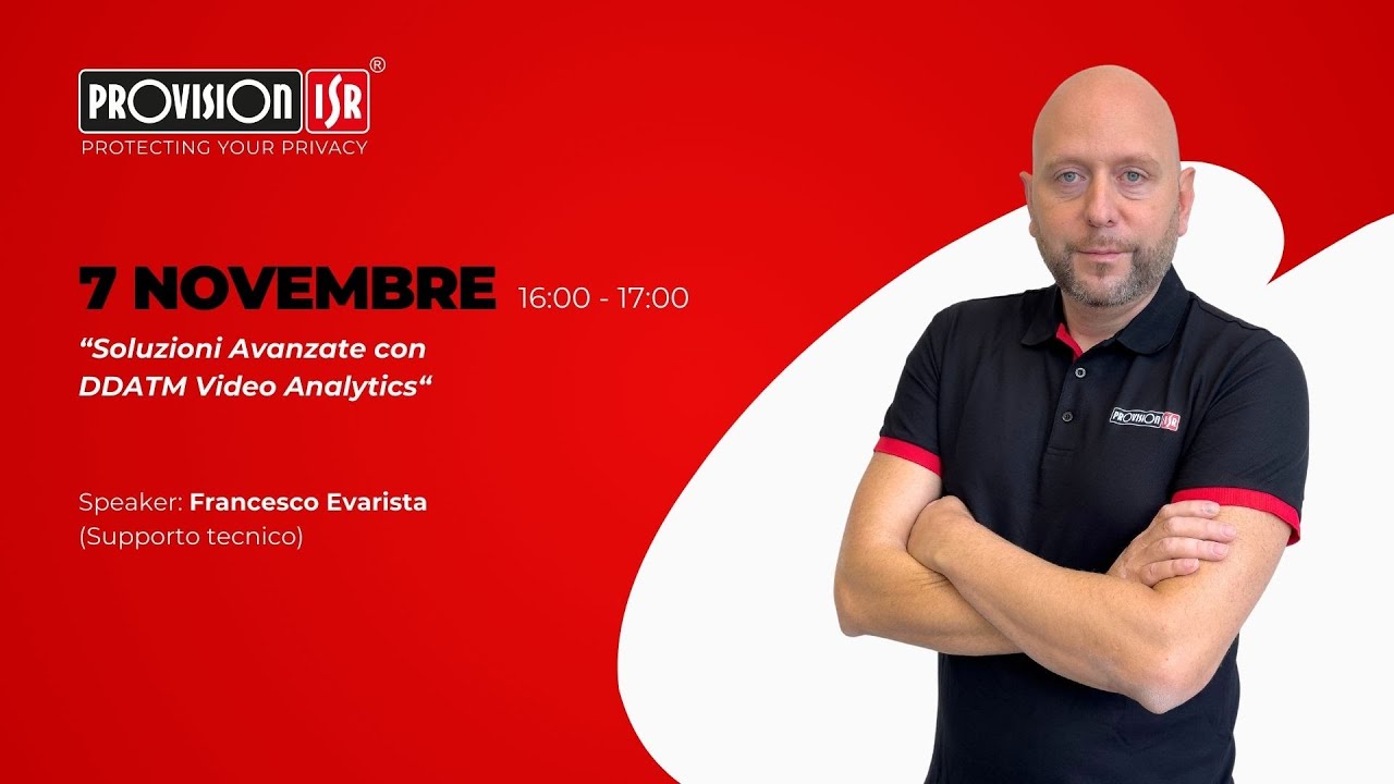 Webinar | Soluzioni Avanzate con DDA Video Analytics