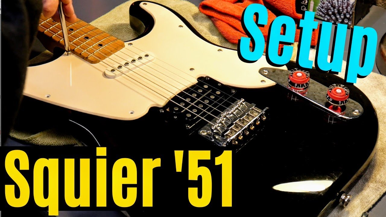 Rare Squier 51 Guitar Pickup Repair And Setup