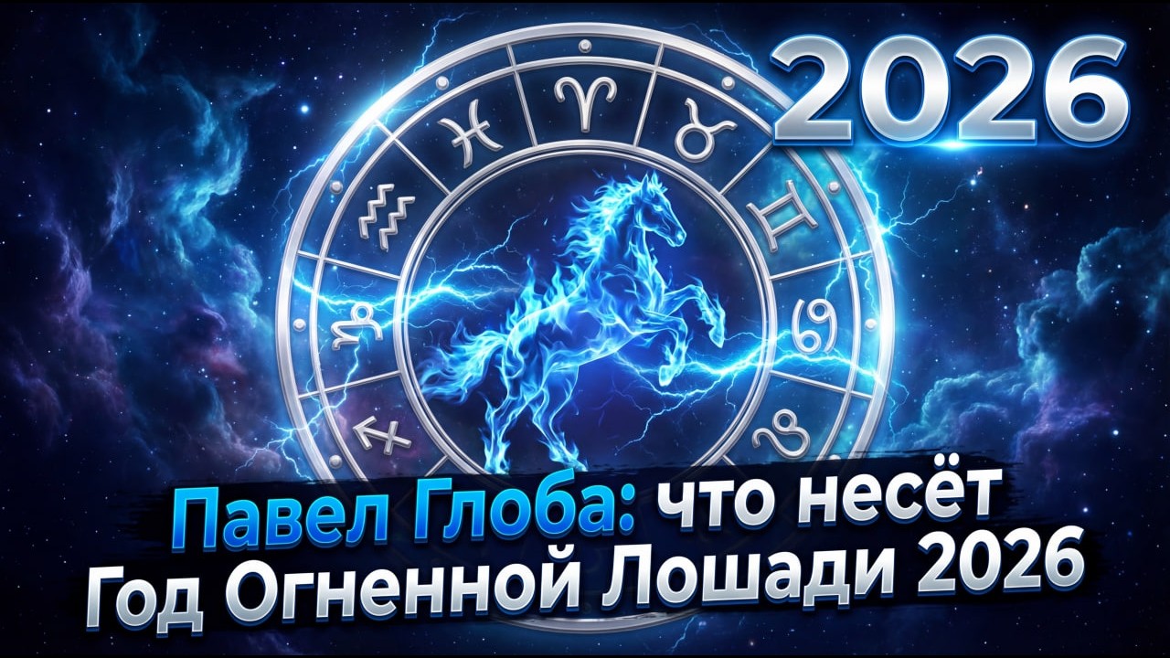Павел Глоба: что несёт Год Огненной Лошади 2026 и почему этот цикл может изменить ход истории
