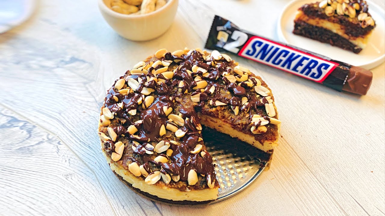 Najlepszy przepis na przepyszne ciasto FIT Snickers 🔥🔥 Po prostu musisz spróbować 📢 zdrowe przepisy