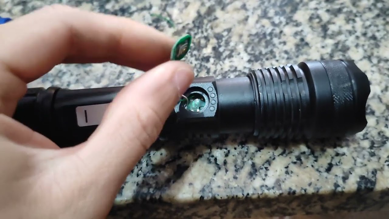 Como Remover O Modo Strobo da Lanterna Tática T9