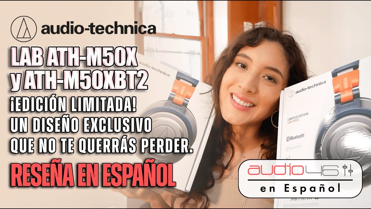 ¡Nuevos LAB ATH-M50X  y ATH-M50XBT2 Edición Limitada! Un Diseño Exclusivo que No Te Querrás Perder.