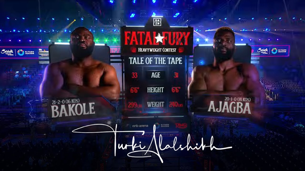 #FatalFury | Martin Bakole vs Efe Ajagba