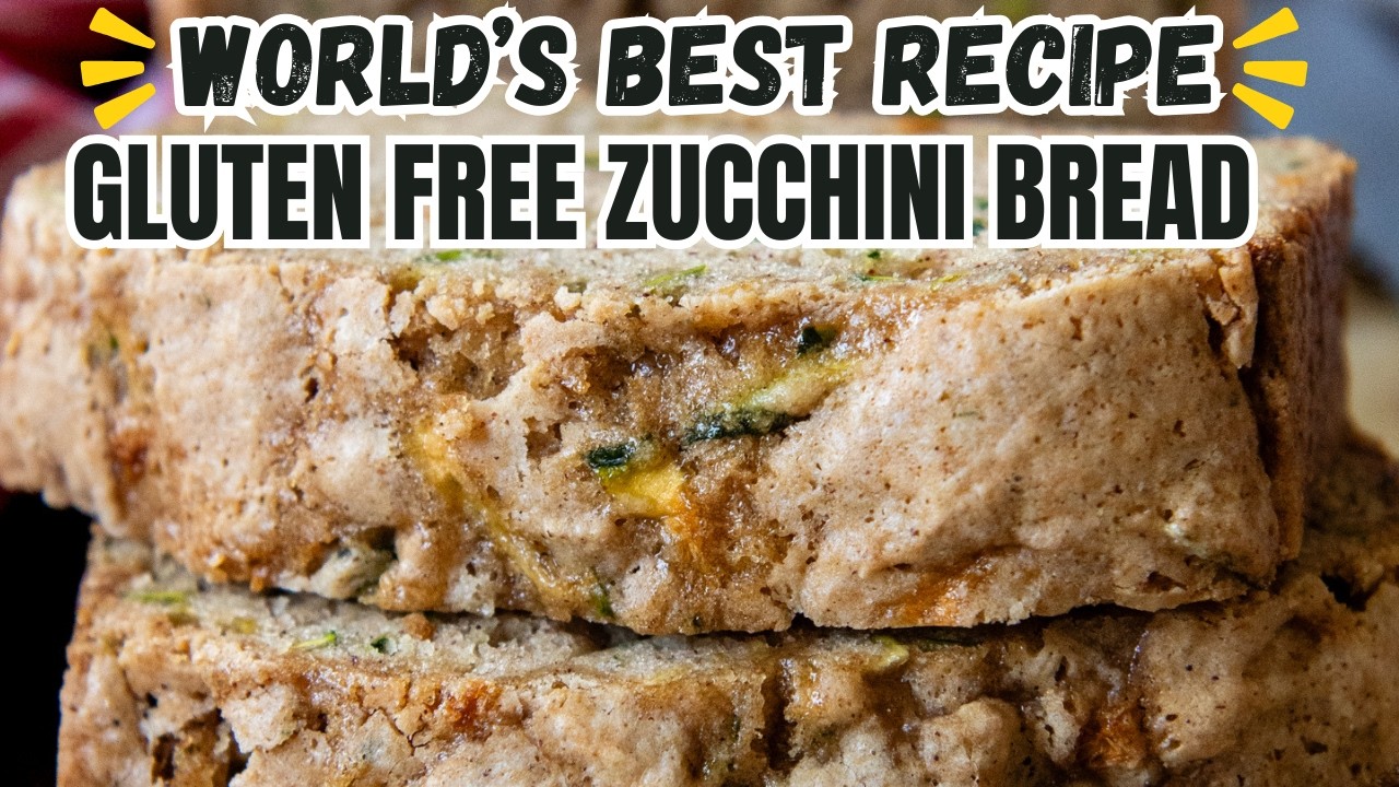 Say Goodbye GLUTEN-FREE ZUCCHINI BREAD Problems 𑗅 Easy Fixes & Recipe