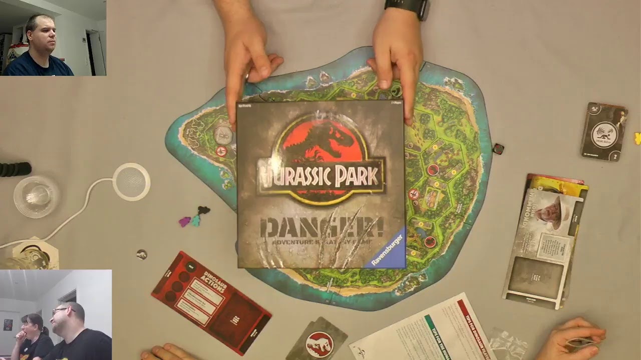 Live Lets Play Jurassic Park: Danger! Ravensburger