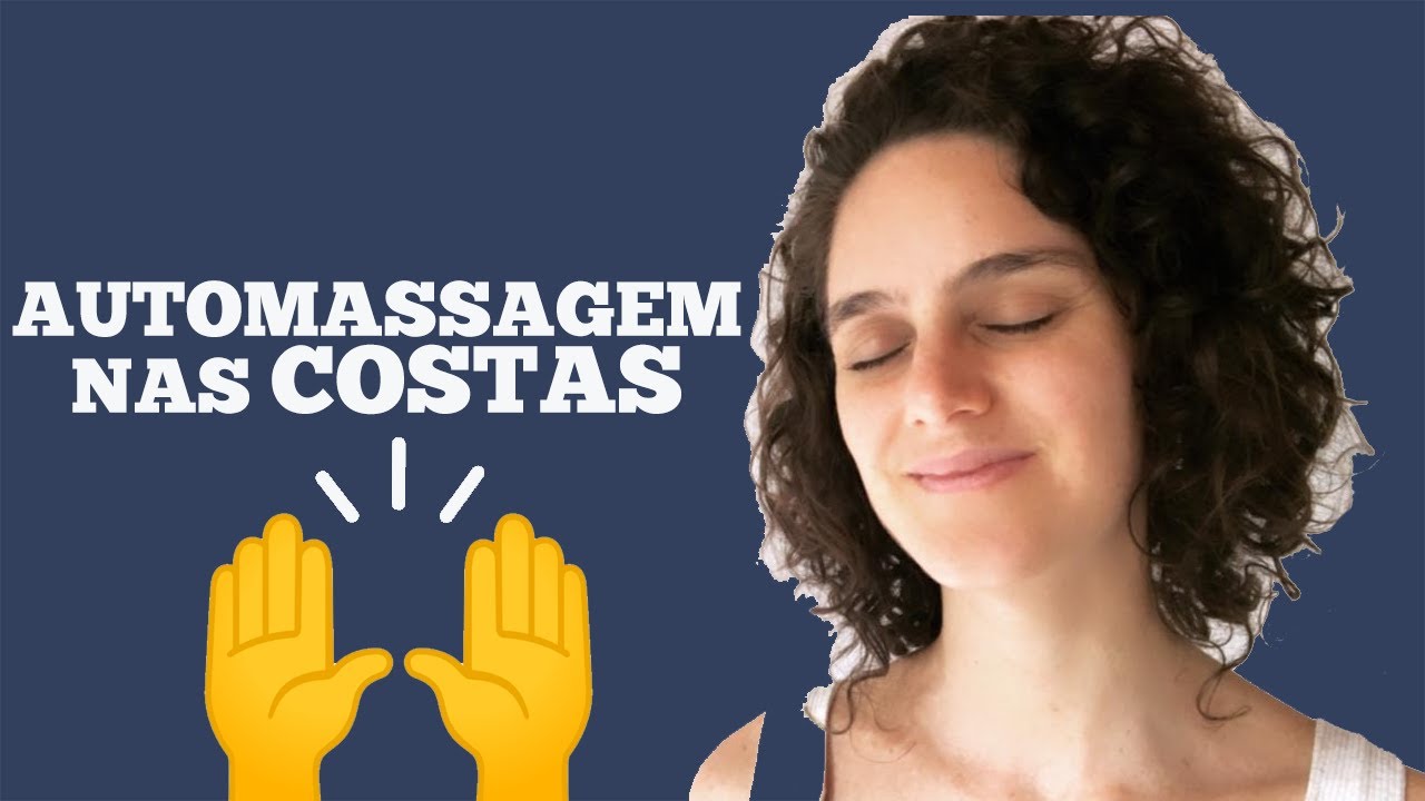 AUTOMASSAGEM para Dor nas Costas em Menos de 10 minutos. Alivia tensão na coluna lombar e torácica.