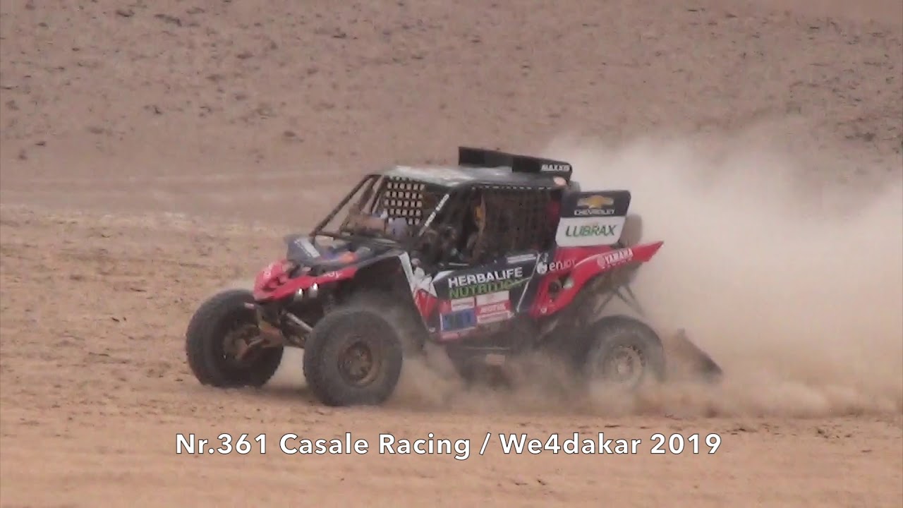 Nr.361 Casale Racing, Dakar Rally 2019. met Ignacio Casale & Americo Aliaga.