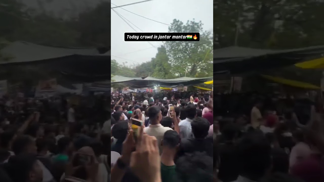 Power of students #protest #cjpprotest #sonamwangchuk #fyp #viral #trend #sansad