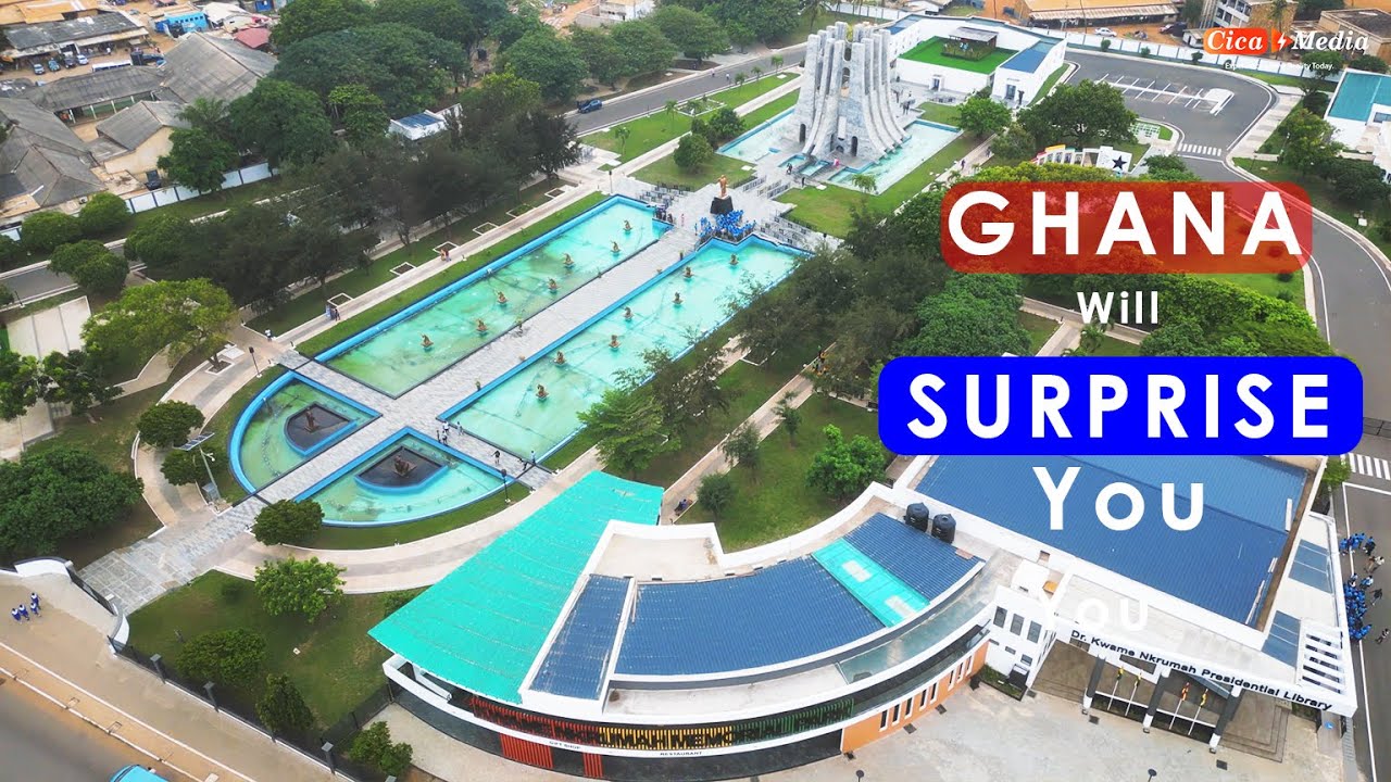 New Ultra Mordern  Kwame Nkrumah Memorial Park In Accra Will Surprise You