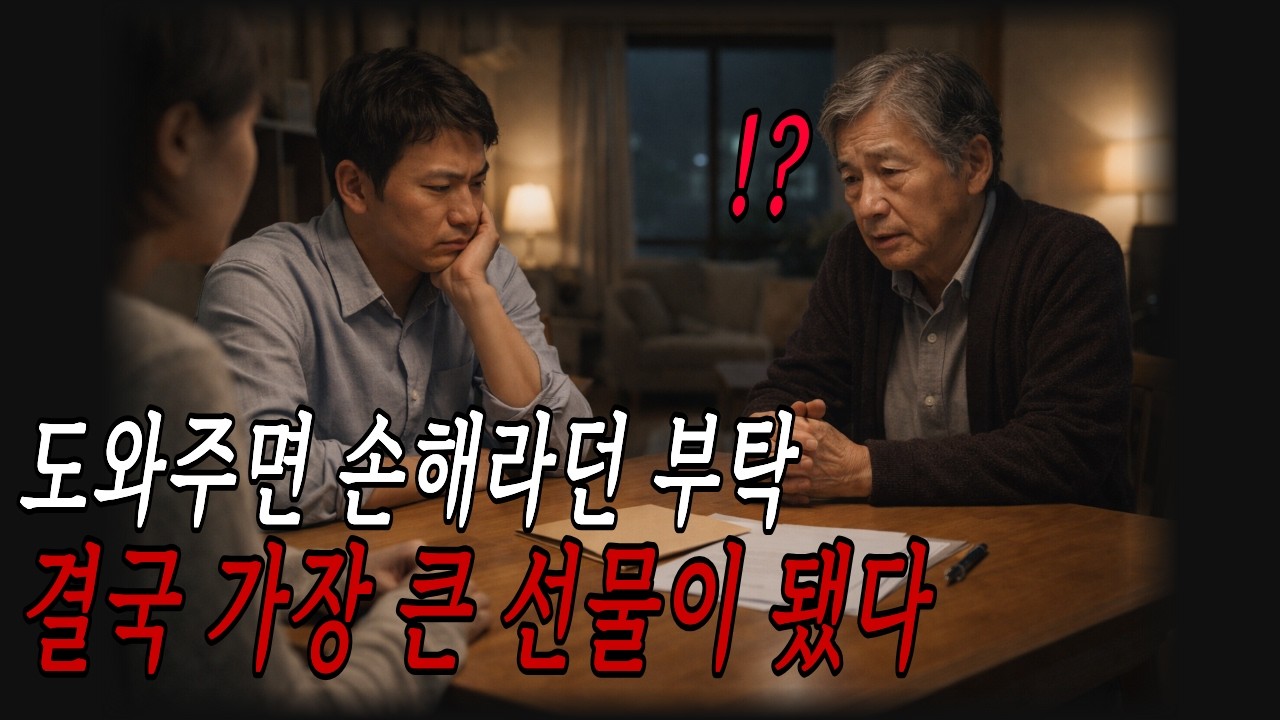 도와주면 손해라던 부탁, 결국 가장 큰 선물이 됐다 | 감동 드라마 | 사연