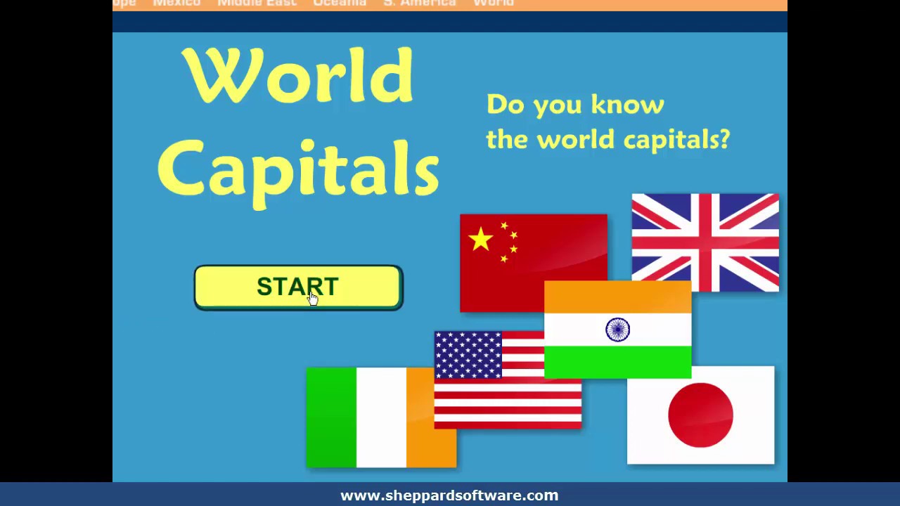 Learn World Capitals -  Quiz Game