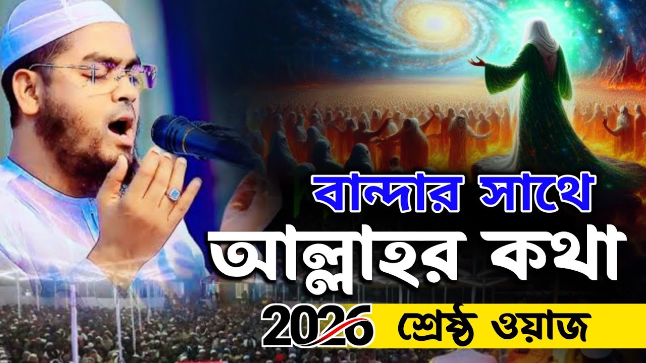 বান্দার সাথে আল্লাহর কথা | হাফিজুর রহমান সিদ্দিকী কুয়াকাটা ২০২৬ নতুন ওয়াজ | সিদ্দিকী বাংলা ওয়াজ 