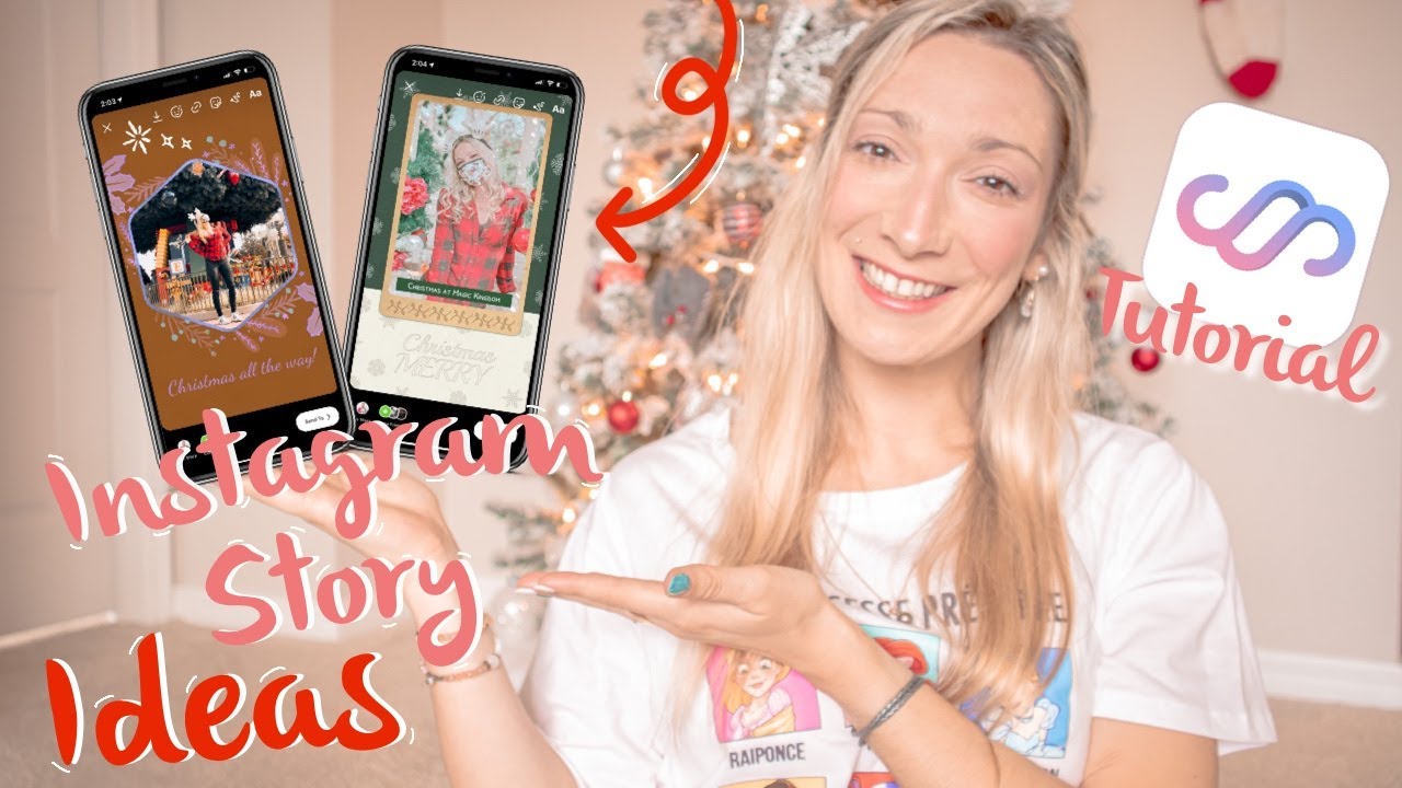INSTAGRAM STORY IDEAS USING STORYART | Christmas Template edition + Animated template