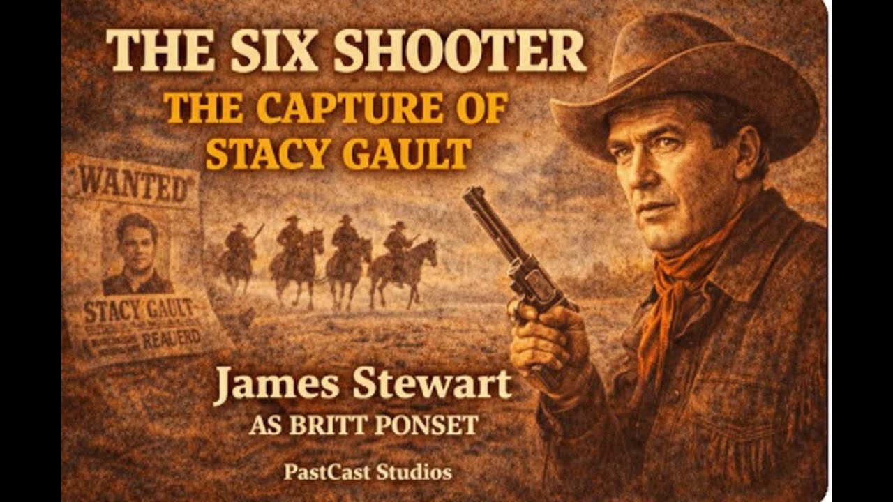 The Six Shooter – “The Capture of Stacy Gault” | James Stewart as Britt Ponset | Old Time Radio
