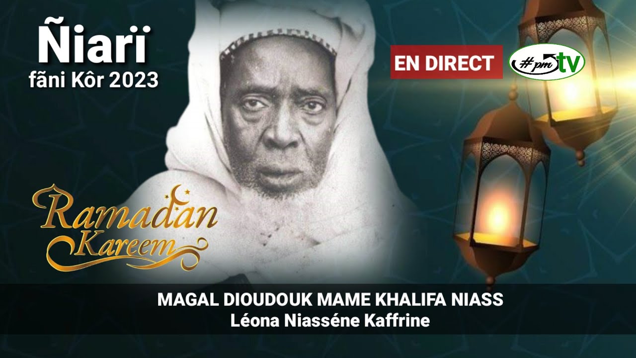 🔴En Direct Leona Niassene kaffrine Magal Dioudouk Mame Khalifa Niass.