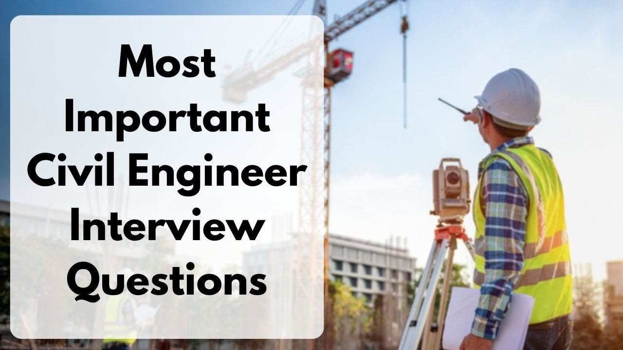 Civil Engineer Interview | Civil Engineering Interview Question | Fresher Civil Engineer Interview