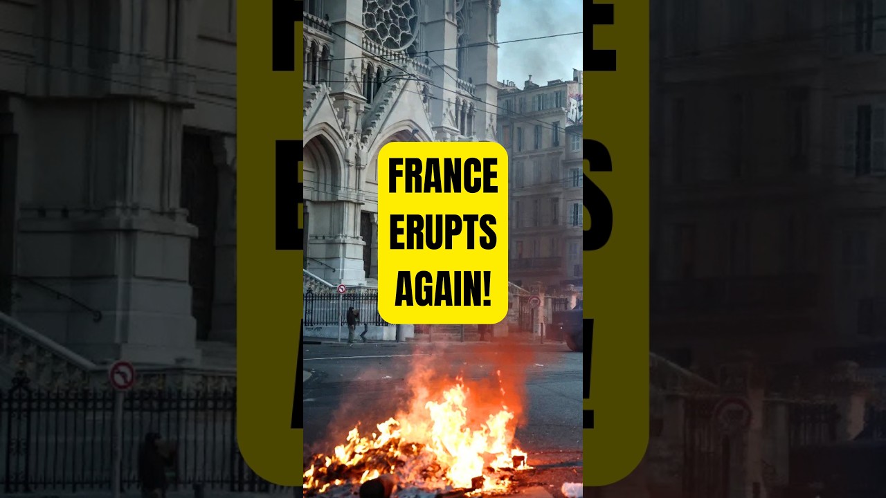 France in Turmoil Nearly 1,000 Arrested #shorts #news #france #breakingnews #worldnews #protests